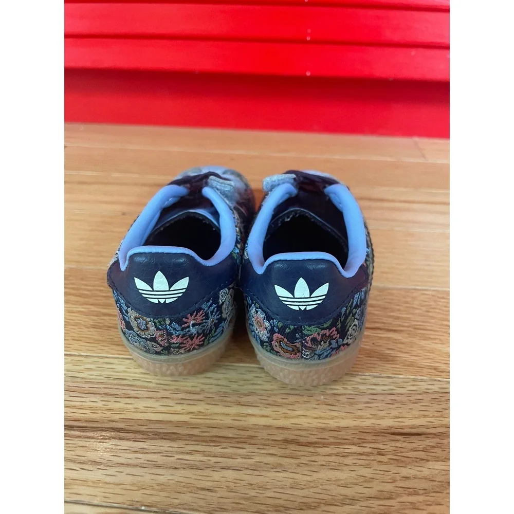 Adidas x Liberty London Gazelle Toddler Floral Suede Sneakers JH5208 Size 6K